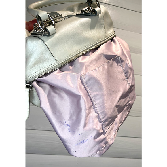 Coach Handbag c1249-f15445 Pearl White with Hang Tag, No Shoulder Strap - Picture 6 of 8